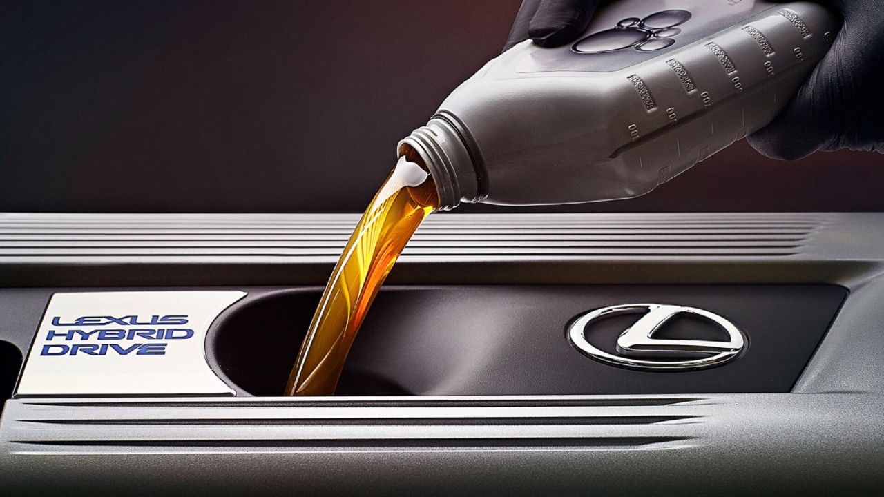 L'huile moteur Lexus