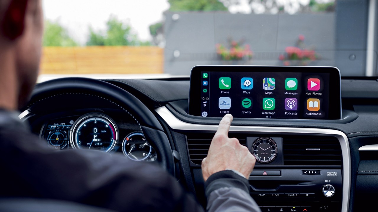 Apple Carplay dans une Lexus