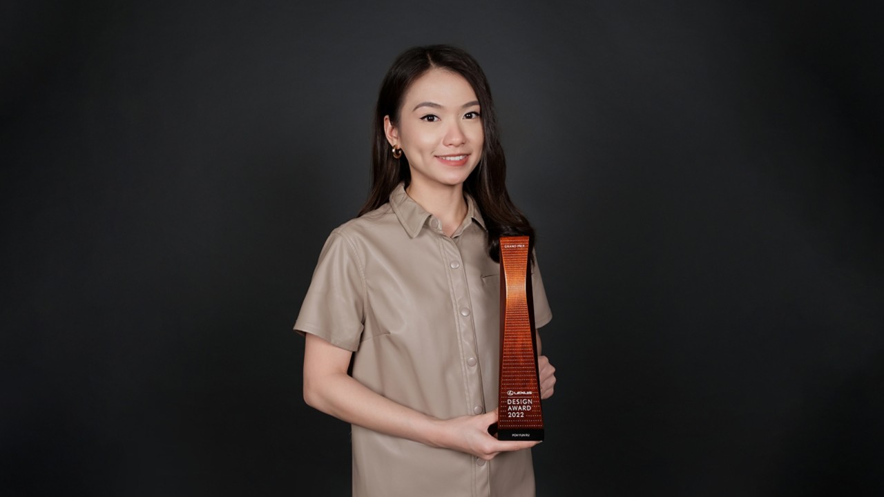 Poh Yun Ru, lauréat du Grand Prix LEXUS DESIGN AWARD 2022