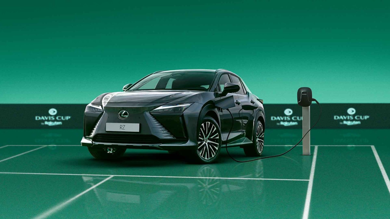 LEXUS, VOITURE OFFICIELLE DE LA FINALE DE LA DAVIS CUP